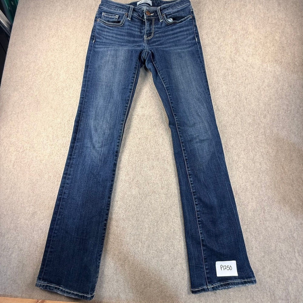 BKE Stella Low Rise Bootcut Jeans Womens 26x33.5 Slim Fit Dark Wash Denim